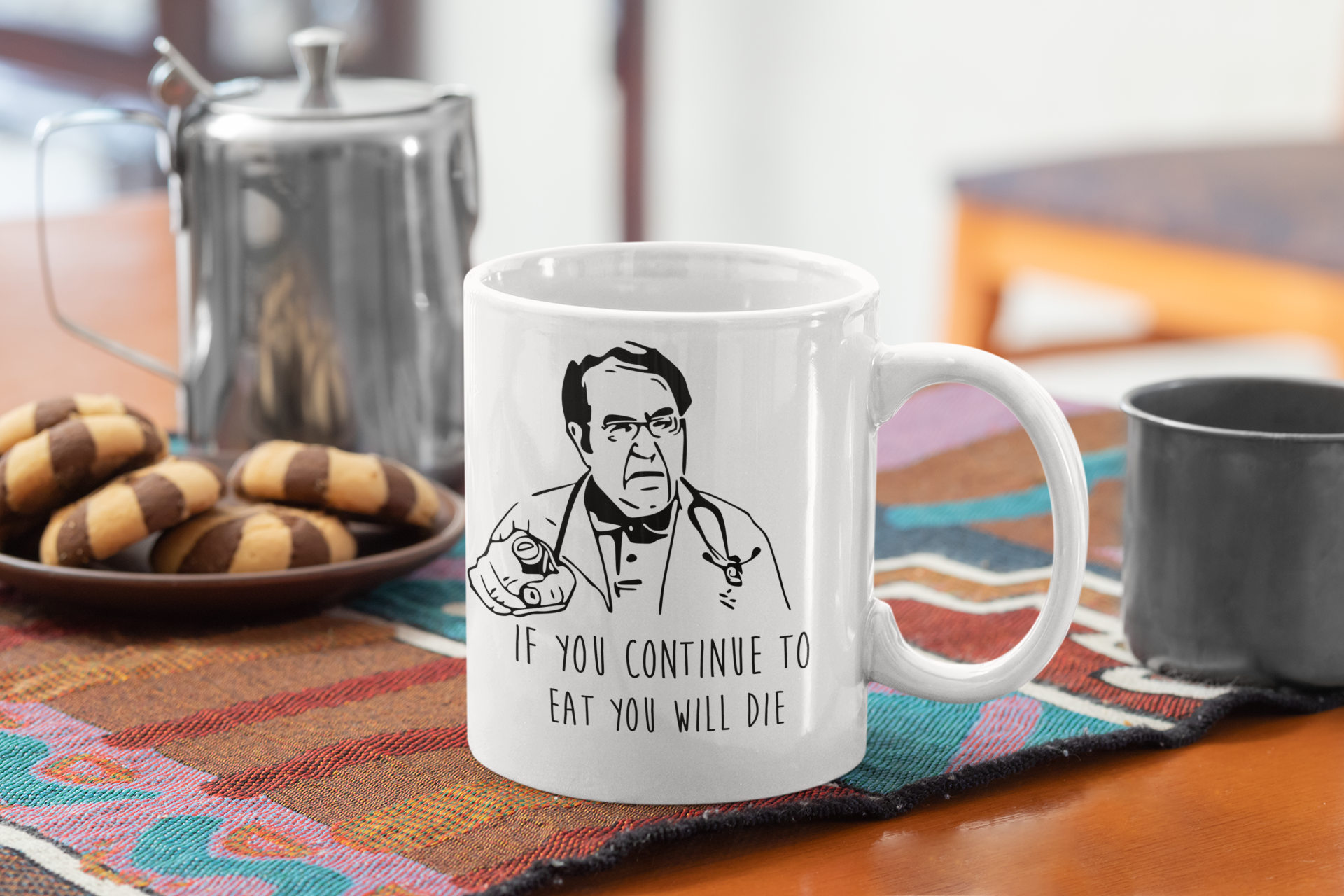 Dr Nowzaradan Mug, Dr Now Coffee Mug, Why You Eat So Much Mug